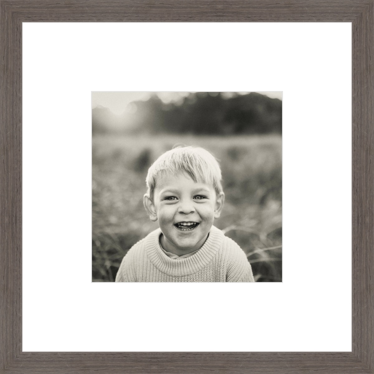 Print & Frame With Matboard & Glass