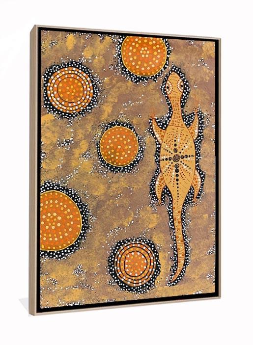 Deidre Roiser - Lizard - 51x36cm - Maroubra Shop - Image 4