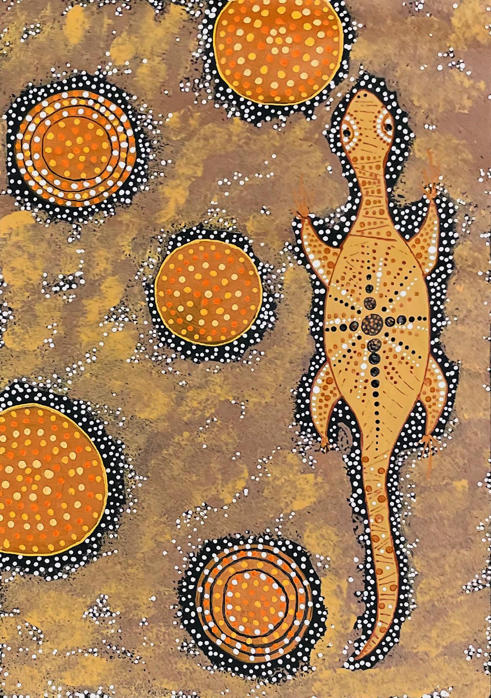 Deidre Roiser - Lizard - 51x36cm - Maroubra Shop - Image 5