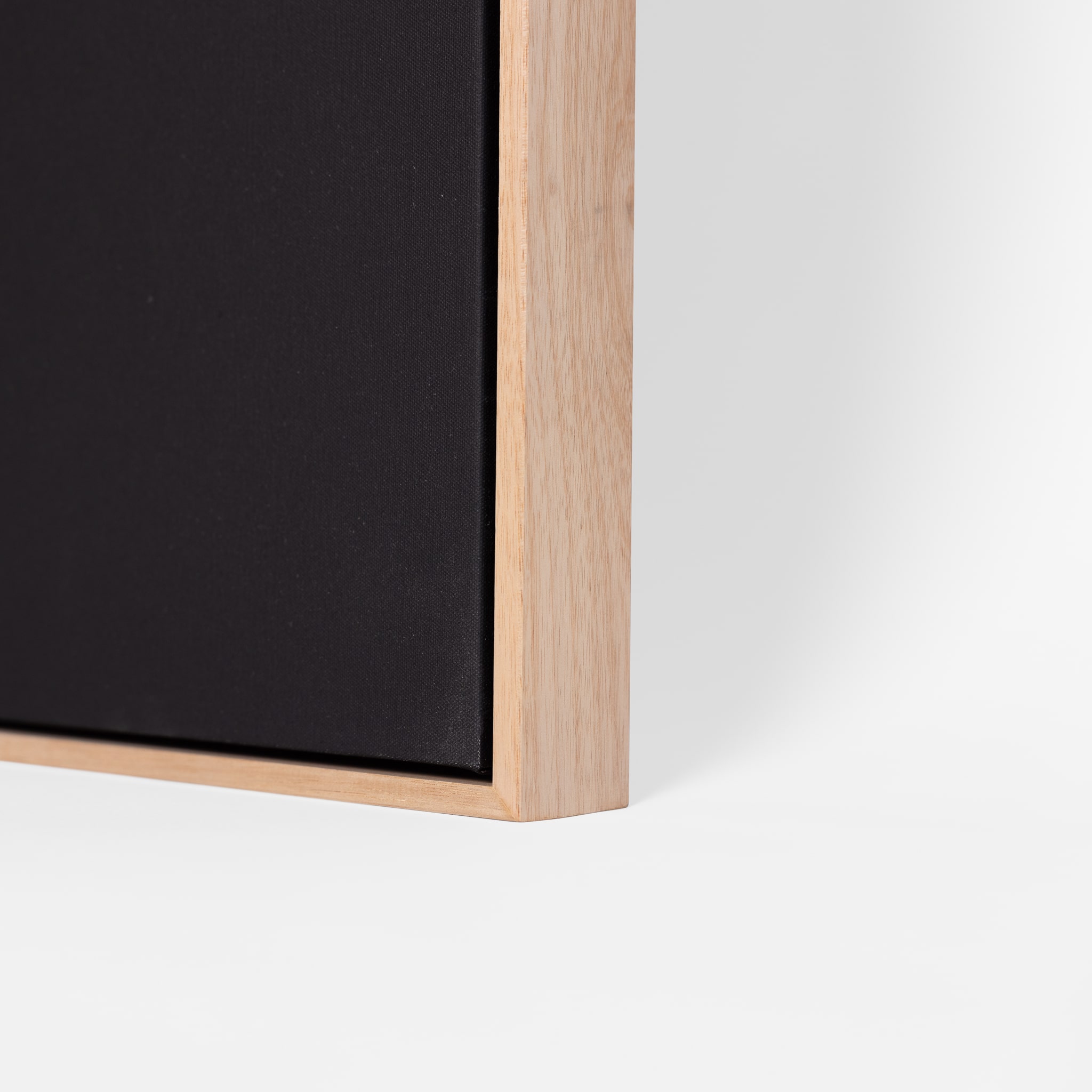 Custom Size Stretched Cotton Blank Canvas With Floating Frame (55mm) - Image 3