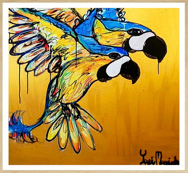 Yosi Messiah - Golden Flight - 85x85cm - Kew Shop - Image 4