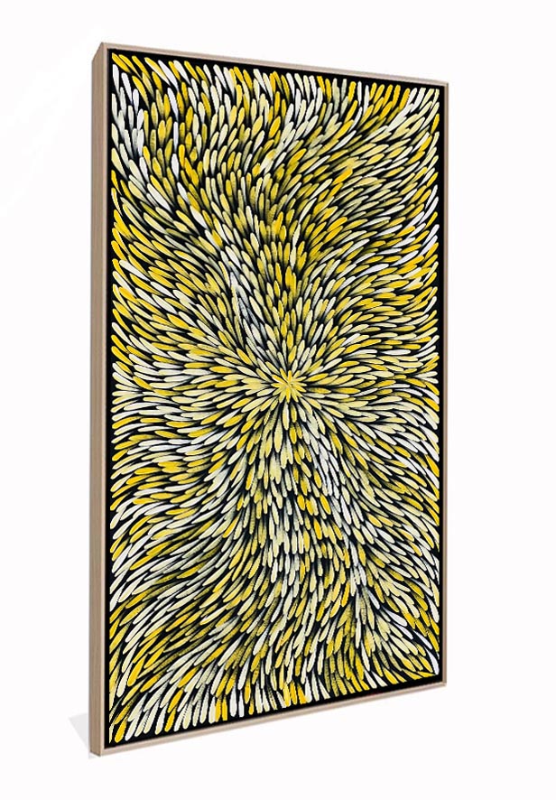 Sharon Numina - Bush Medicine Leaves 129x62cm - Maroubra Shop - Image 4