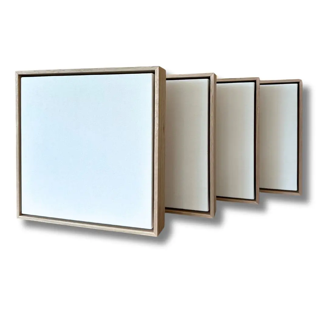 4 x Artist Blank Canvas & Floating Frame Bundles - Image 5