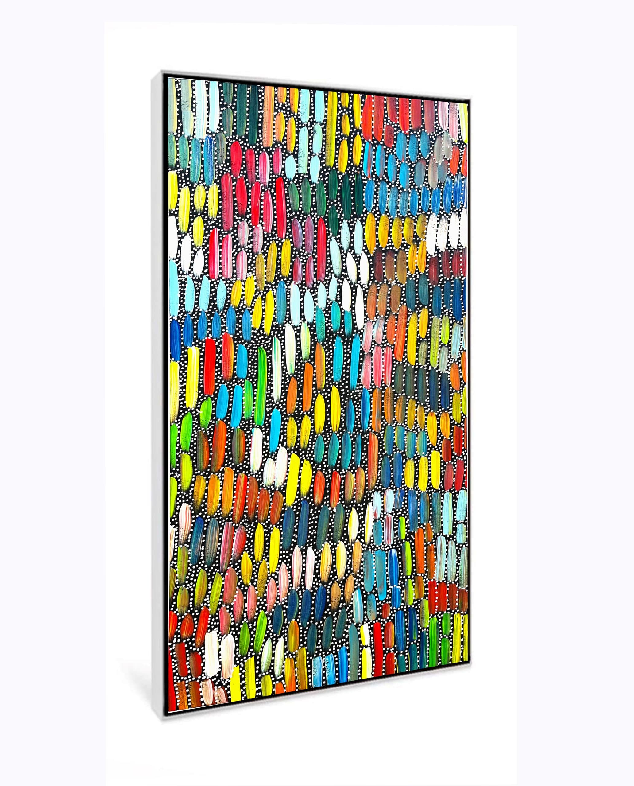 Louise Numina Bush Yams, Anatye, Bush Tucker 128x59cm- Malvern East - Image 5