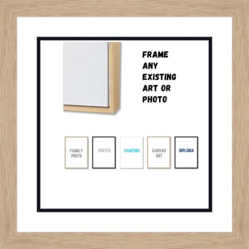 Print & Frame With Matboard & Glass